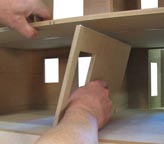 dollhouse divider install